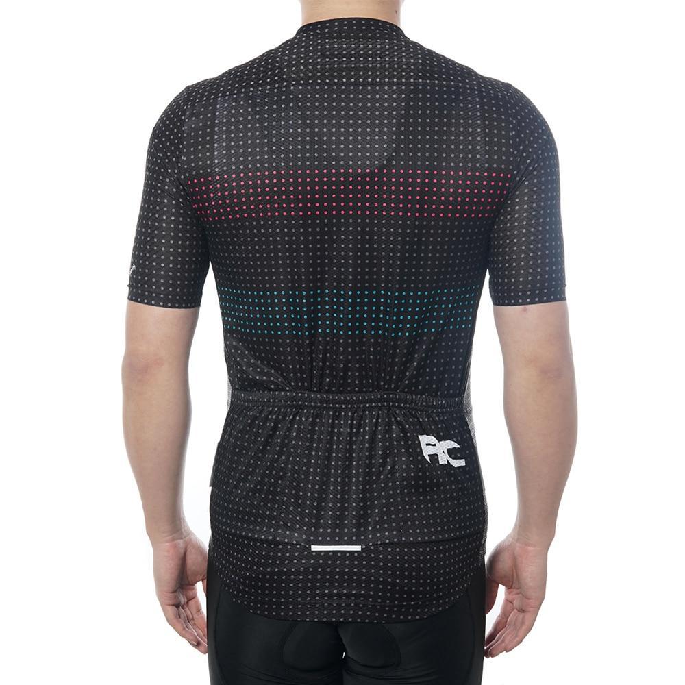 Dots Short Sleeve Pro Jersey Black