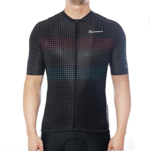 Dots Short Sleeve Pro Jersey Black