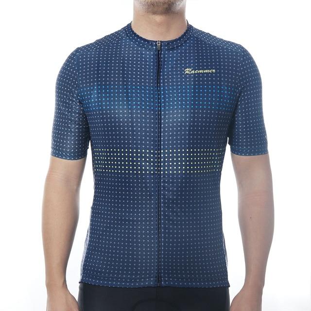 Dots Short Sleeve Pro Jersey Navy