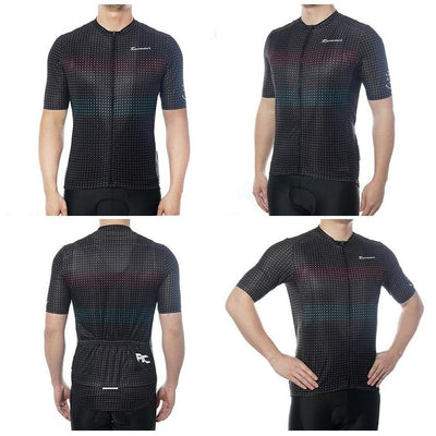 Dots Short Sleeve Pro Jersey Black