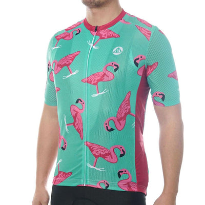 Flamingo Short Sleeve Pro Jersey Blue