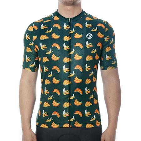 Banana Short Sleeve Jersey Dk Green