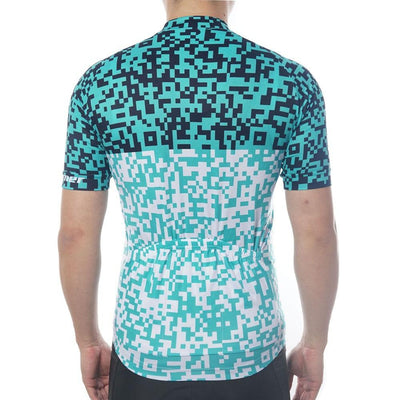 Pixel Short Sleeve Pro Jersey Blue