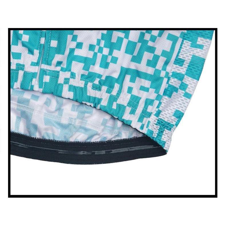 Pixel Short Sleeve Pro Jersey Blue