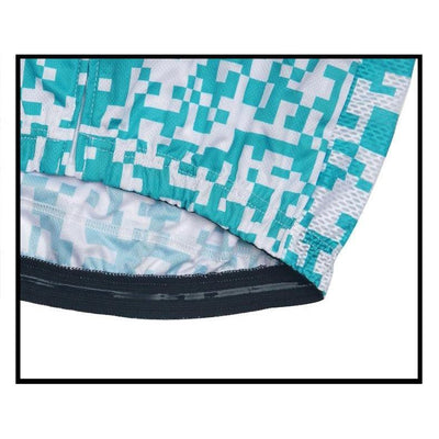 Pixel Short Sleeve Pro Jersey Blue