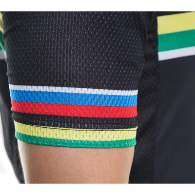 Rainbow Short Sleeve Jersey Black