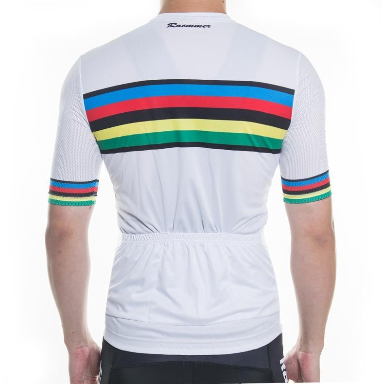 Rainbow Short Sleeve Jersey White
