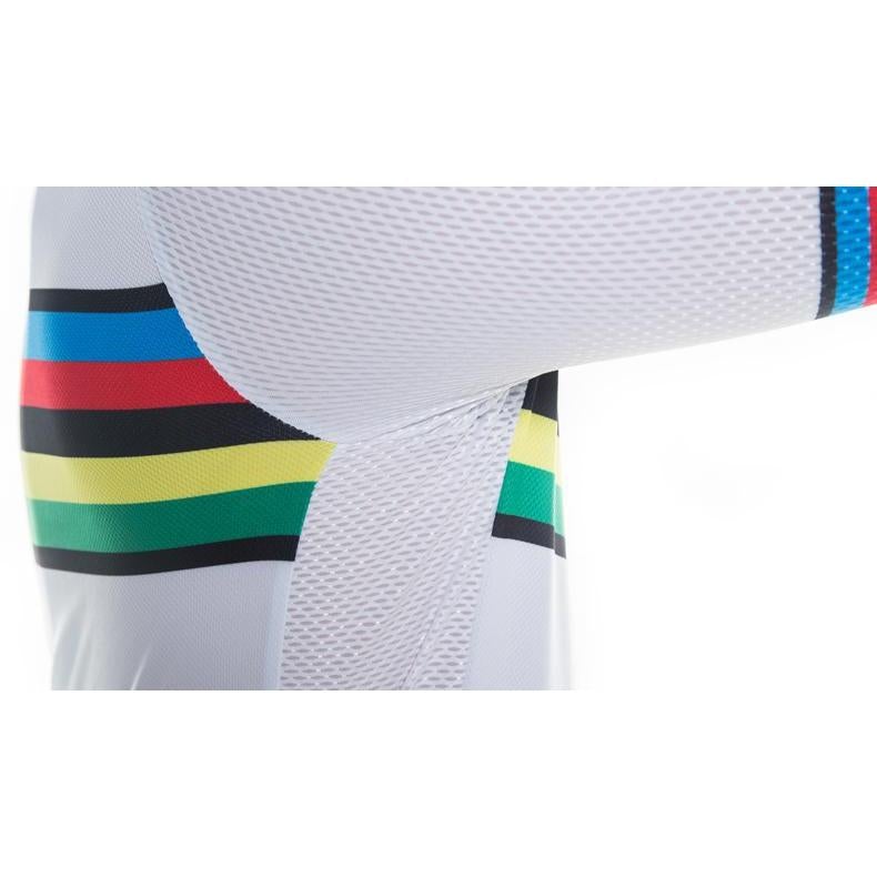 Rainbow Short Sleeve Jersey White