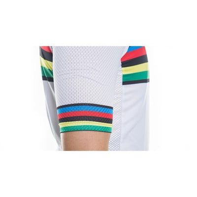 Rainbow Short Sleeve Jersey White