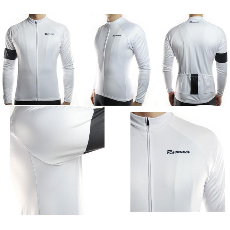 Armband Long Sleeve FLEECE Jersey White