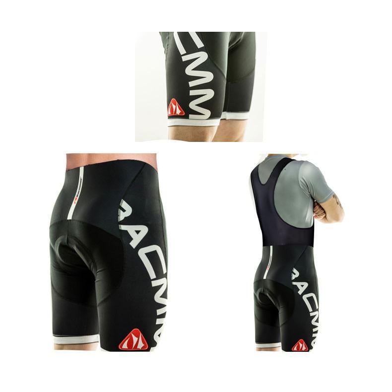 Classic Bib Shorts Black White