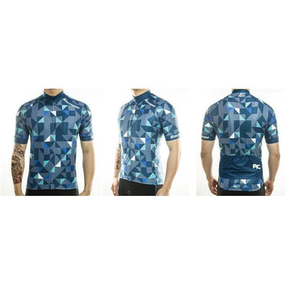 Cubic Short Sleeve Jersey Blue