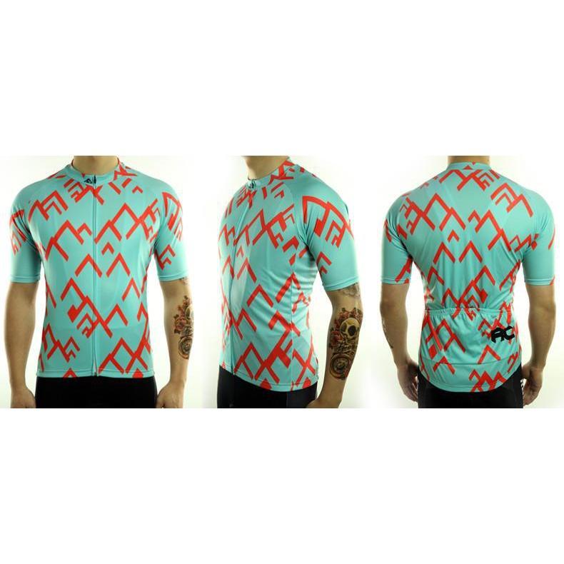 Mountains Short Sleeve Jersey Jade