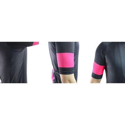 Armband Short Sleeve Jersey Black Pink