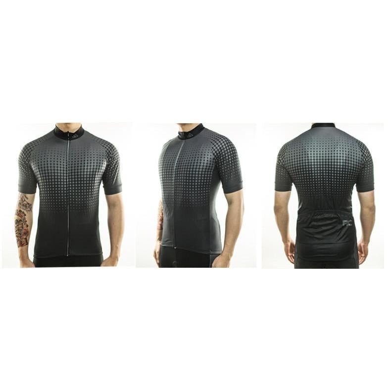 Gradient Short Sleeve Jersey Black