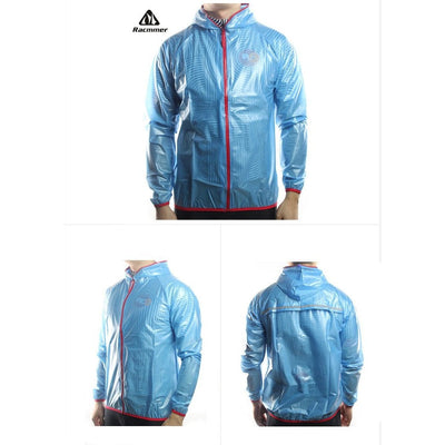 Lightweight Waterproof Jacket Blue