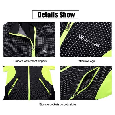 Thermal Waterproof Thermal Lined Jacket Fluro