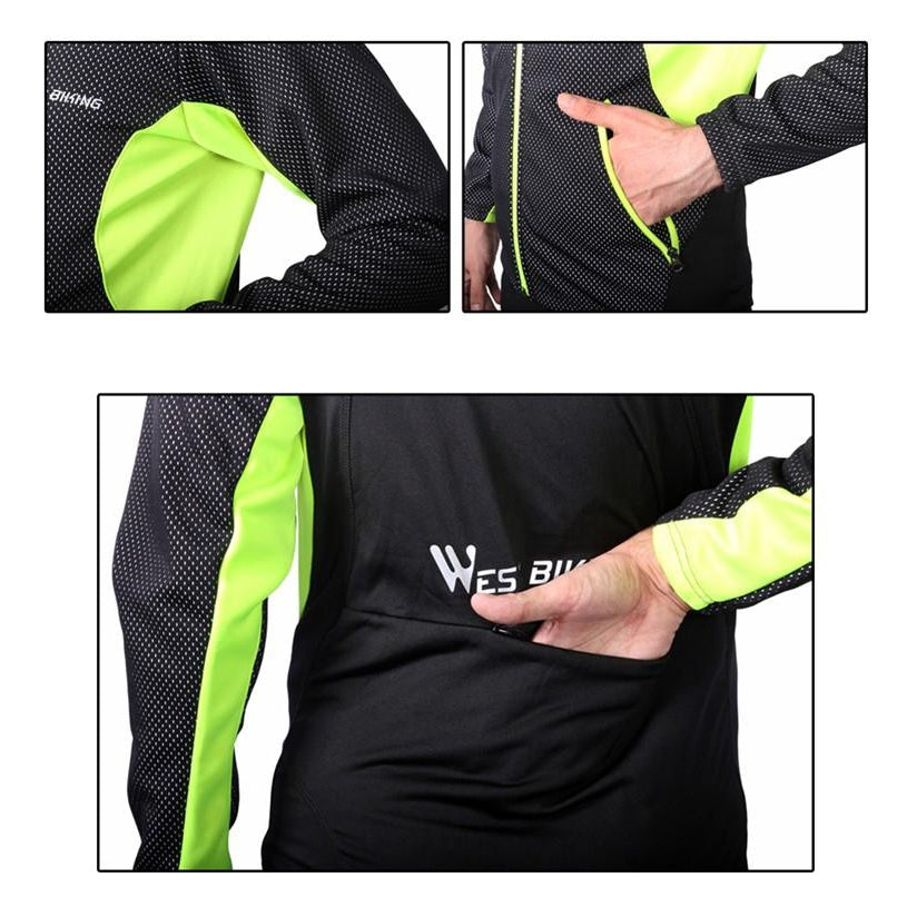 Thermal Waterproof Thermal Lined Jacket Fluro