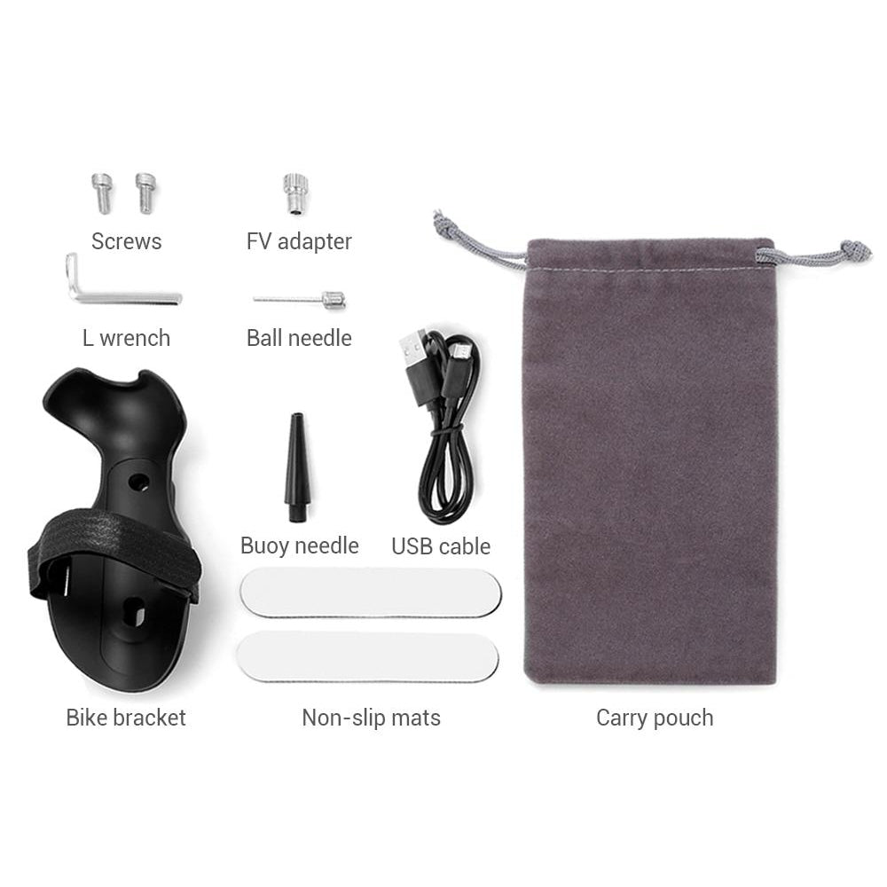 Rechargeable Electric Bike Pump