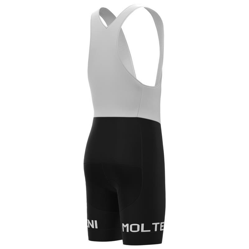 SHORTS - MOLTENI ORIGINAL Retro Bib Shorts BLACK