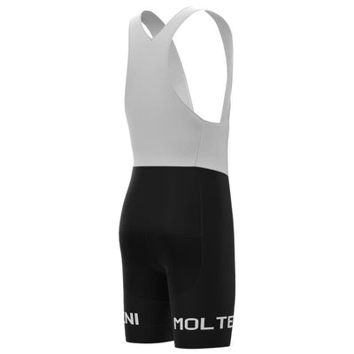 SHORTS - MOLTENI ORIGINAL Retro Bib Shorts BLACK