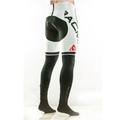 Thermal Fleece Lined Racing Bottoms White