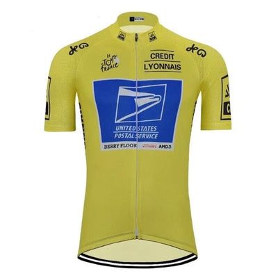 Postal Jersey Short Sleeve Yellow