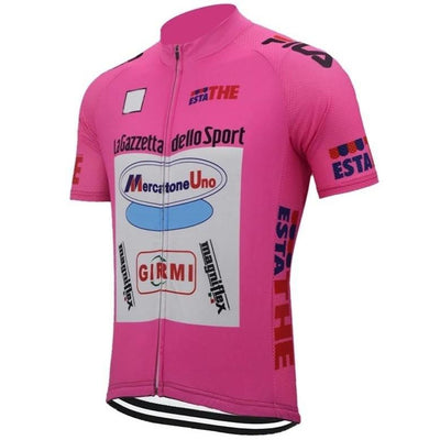 Mercatone Jersey Short Sleeve Pink